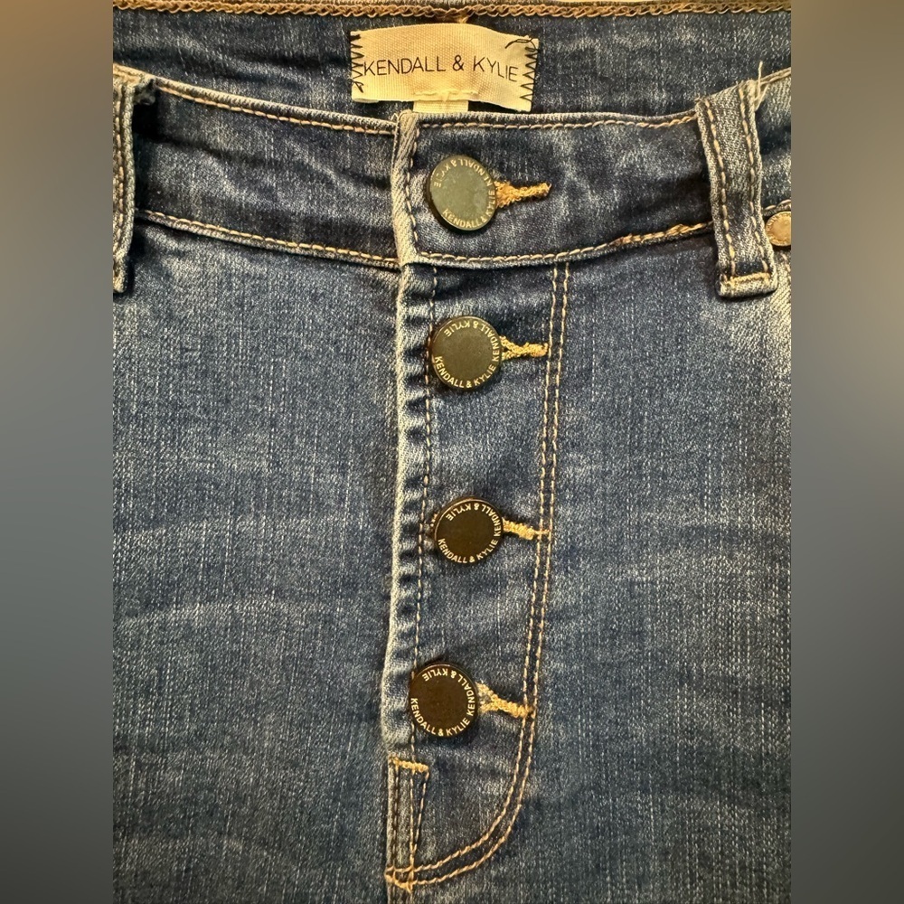 Kendall & Kylie Kontouring Jeans High Rise Skinny Juniors Size 11/12 Retail $128 - Picture 6 of 11